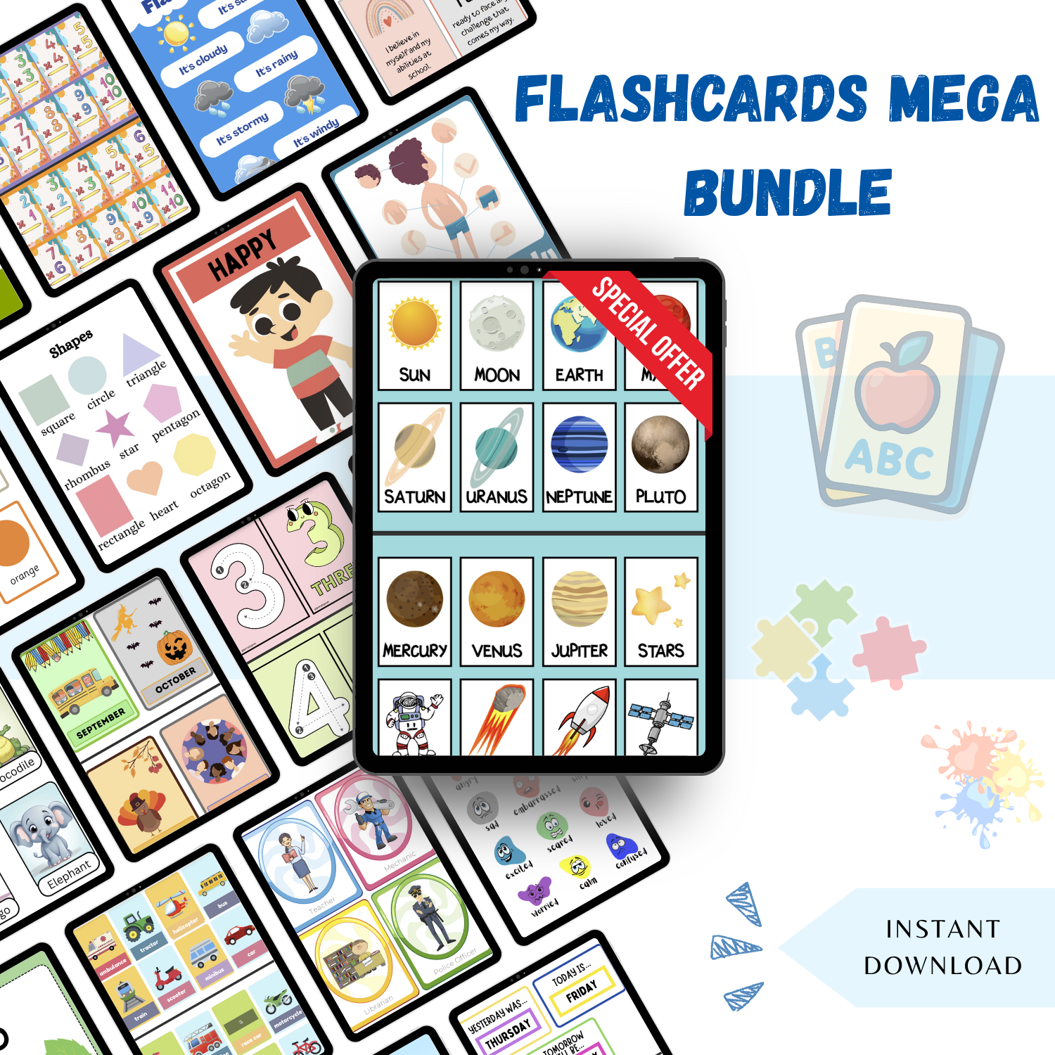 Ultimate Kids Flashcards Pack – Learning Made Fun