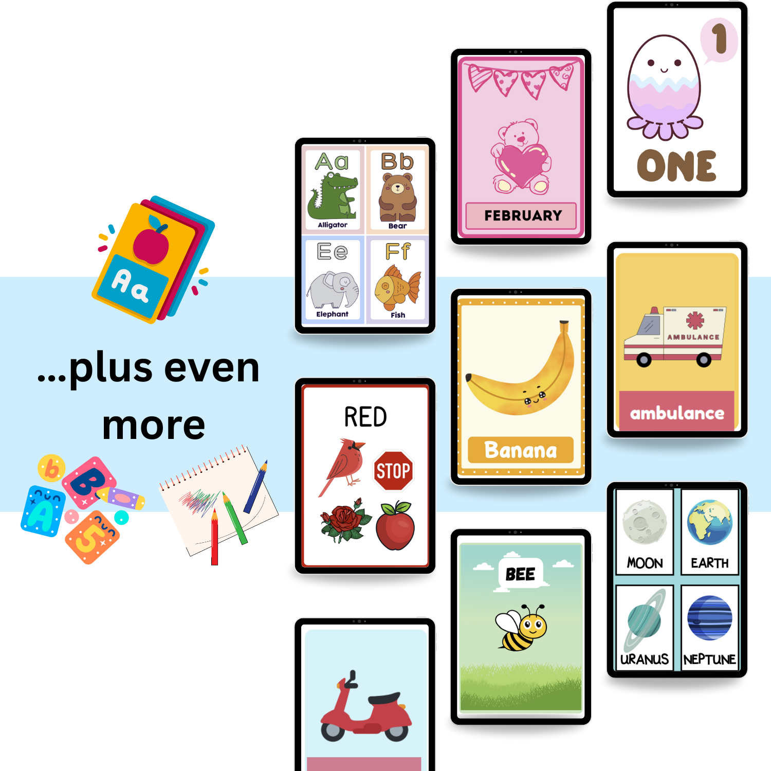 Ultimate Kids Flashcards Pack – Learning Made Fun