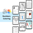 Math & Numbers Activity Bundle – Tracing Worksheets, Missing Numbers & Early Learning Printables for Preschool & Kindergarten